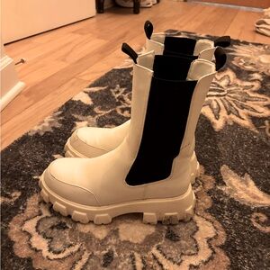 White boots